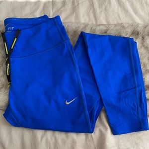 Nike Dri-Fit Blue Leggings Size XS